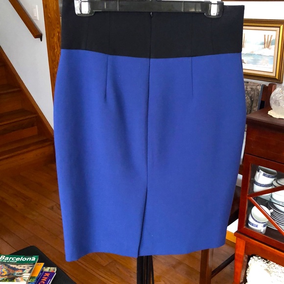 Iris Setlakwe knee length color block pencil skirt - Picture 2 of 7